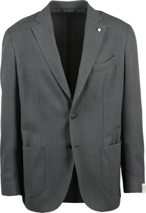 L.B.M. 1911 Stondato Jacket - Heren - Blazers - Grijs - 2XL - Wol - Jassen