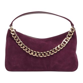 Twinset Dames, Tassen, Paars, Maat: ONE Size Leer