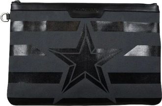Jimmy Choo London Tassen, Heren, Grijs, ONE Size, Derek Clutch