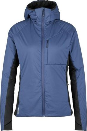 Stoic MountainWool60 JokkmokkSt. Hybrid Hoody Isolationsjacke für Damen | blau