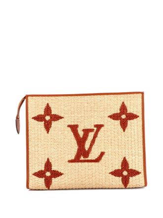 Louis Vuitton Toiletry Monogram Giant Raffia 26 pouch - Beige