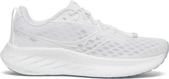 Saucony Mens Ride 18 Running Shoes, Cool White, 13