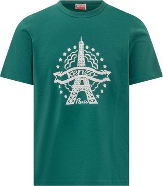 Kenzo Uomo, Top, Verde, M, new