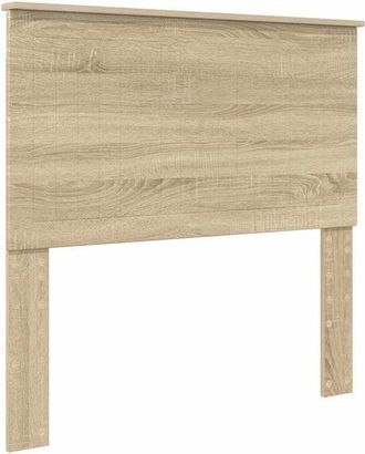 vidaXL Headboard with Headboard Sonoma Oak 100 cm Engineered wood vidaXL