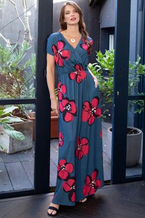 Hot Squash Maxi Dress
