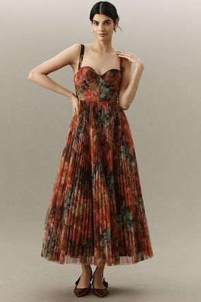Hutch Willa Sleeveless Tulle Maxi Dress