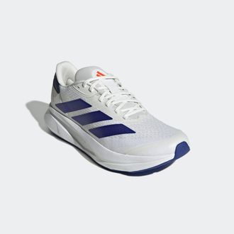 adidas Laufschuh ADIDAS PERFORMANCE DURAMO SL 2, Herren, Gr. 42,5, weiss (cloud wei&szlig;, lucid blau, dunkelblau), Synthetik, Textil, Schuhe Laufschuh