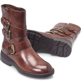 Born Womens Mayne Boots In Brown Toffee