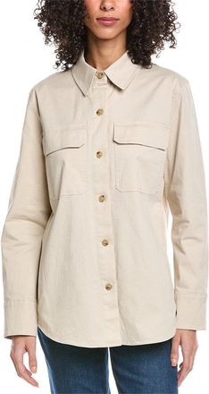 Vince Washed Shirt Jacket