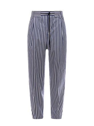 sacai Striped Cotton Trouser-Uomo