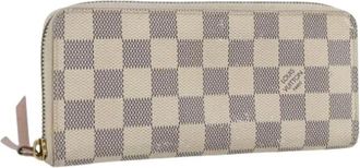 Louis Vuitton Pre-owned Wallets, female, White, Size: ONE SIZE Pre-owned Vintage Canvas Wallet