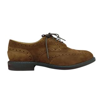 Berwick 1707 Klassieke Derby schoenen voor heren - Heren - Veterschoenen - Bruin - 42 1/2 EU - Schoenen