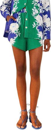 Farm Rio Linen-Blend Soft Garden Short