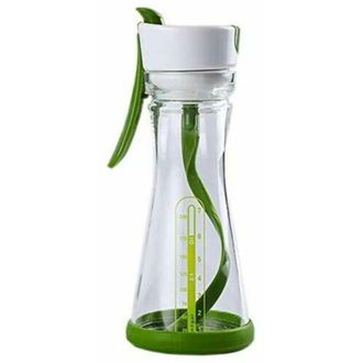 Elle Recipiente Mezclador Para Aderezo De Ensalada Y Vaso Mezclador Para Botella De Aderezo De Ensalada