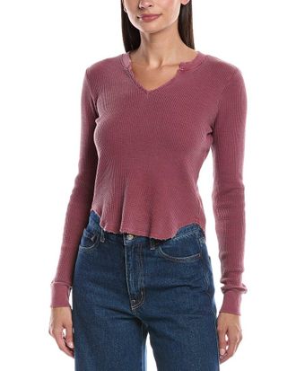 La Made Lamade Overland Keyhole Neck T-Shirt