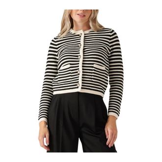 Janice Truien & Vesten, Dames, Veelkleurig, 2Xl, Zwart Vest voor Vrouwen