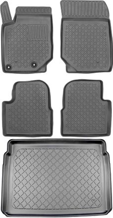 OEM Juego De Alfombrillas Para Coche Y Maletero Para Citro&euml;n C4 Iii Hatchback A Partir De Diciembre De 2020