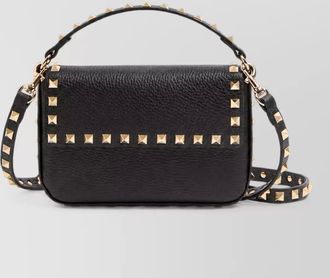 Valentino Garavani rockstud spike leather shoulder bag