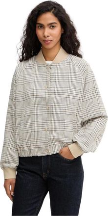Marc O'Polo Bomberjack - Dames - Bomber jackets - Veelkleurig - L - Leer - Jassen