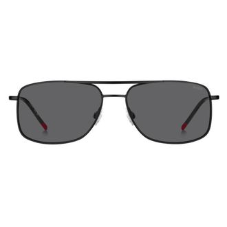 HUGO BOSS Grey Navigator Mens Sunglasses HG 1287/S 0OIT/IR 59