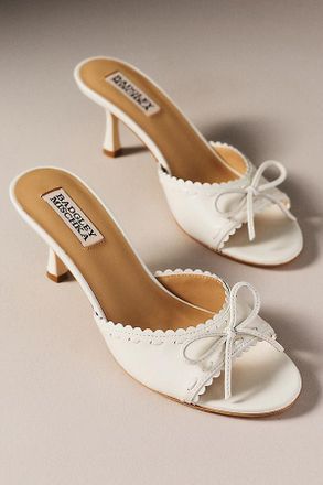 Badgley Mischka Yaritza Leather Heeled Sandals