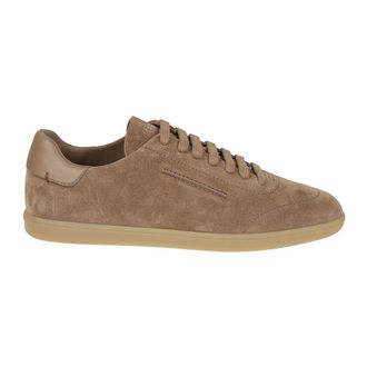 Ermenegildo Zegna Sneakers, male, Beige, Size: 10 1/2 US 232 Low Top Sneakers