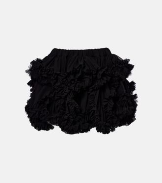 Comme Des Gar&ccedil;ons Tulle miniskirt