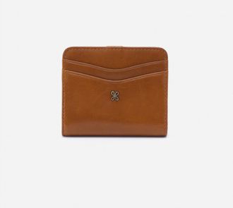 Hobo Womens Max Mini Bifold Card Holder In Truffle