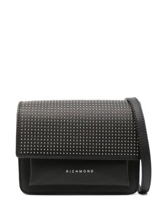 John Richmond Borsa a tracolla con borchie - Nero