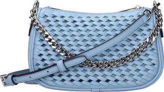 Michael Kors Carmela handtas voor dames, Celeste/zacht hemelleer