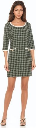 Alexia Admor Orla Dress in Green Plaid at Nordstrom, Size 2