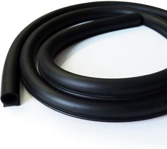OEM Tira De Sellado De Caucho Epdm De 10 Metros, Universal, Grande, En Forma De D, Para Puerta De Coche, 14 Mm X 12 Mm, Insonorizante Para Maletero, Puert