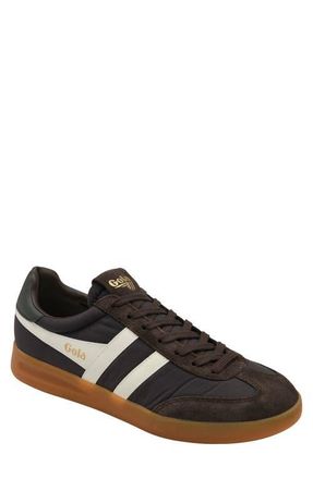 Gola Cyclone Sneaker in Mocha/white/dark Khaki/gum at Nordstrom, Size 11.5