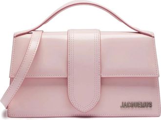 Jacquemus Le Grand Bambino Bag - Dames - Schoudertassen - Roze - ONE Size - Leer - Tassen