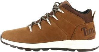 Timberland Sprint Trekker Mid Trainer - Heren - Wandelschoenen - Bruin - 42 EU - Leer - Fitness
