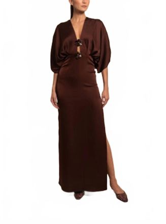 Azulu Abbey Dress In Espresso