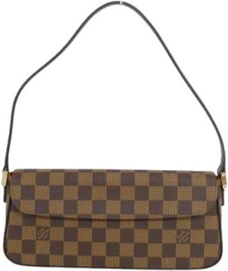Louis Vuitton Pre-owned Shoulder Bags, female, Brown, Size: ONE SIZE Pre-owned Recouleta Damier Shoulder Bag