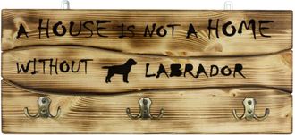 OEM Labrador Retriever - Percha Con Forma De Perro, Expositor De Medallas, Decoraci&oacute;n Del Hogar De Art-dog