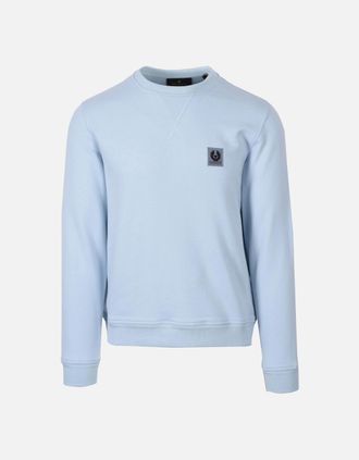 Belstaff Mens Belstaff Sweatshirt Sky Blue - Size: 40