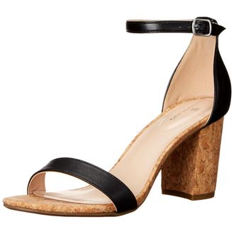 Bandolino Armory Heeled Sandal Black Glamour BNARMORY2-962 Womens