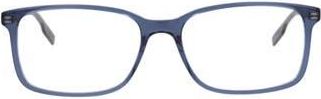 Montblanc 54mm Rectangular Optical Glasses in Blue Transparent at Nordstrom Rack