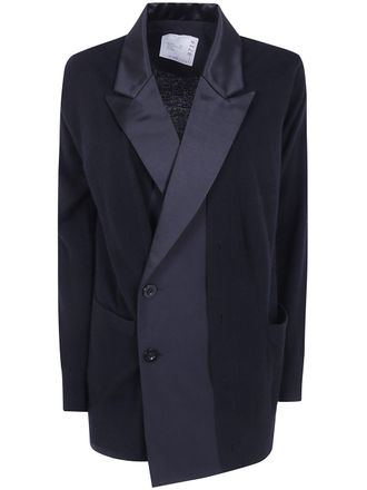 sacai Cardigan Suiting X Wool Knit