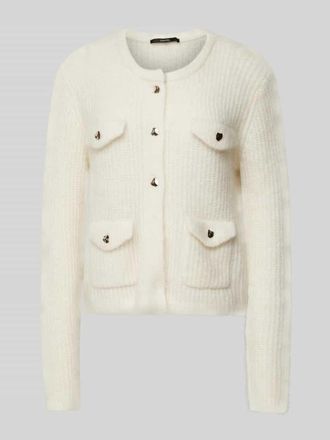 someday Someday Cardigan mit Woll-Anteil Modell Tinara in Beige, Gr&ouml;&szlig;e 42