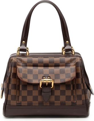 Louis Vuitton Pre-owned Womens Damier Ebene Knightsbridge - Brown Textile - One Size
