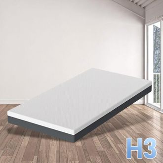 Vingo Vingo - swanew 160x200cm Materasso-Schiuma dAcqua Materasso in Memory Foam 7 Zone di Comfort H3 Rigidit&agrave;
