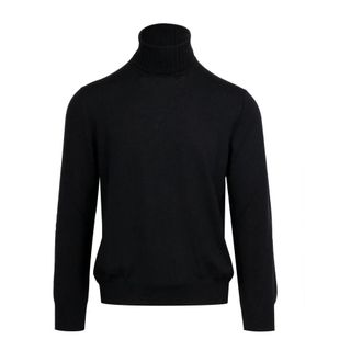 Gran Sasso Extra Fine Merino Turtleneck - Heren - Coltruien - Zwart - L - Wol - Truien & Vesten