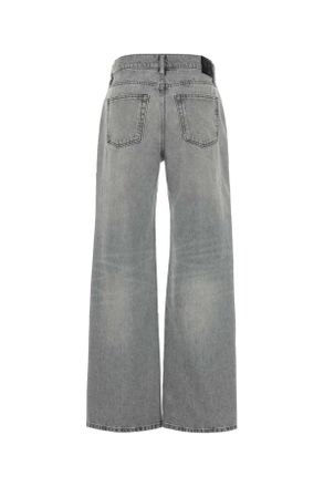 Anine Bing Womens Grey Denim Jeans Washedgrey