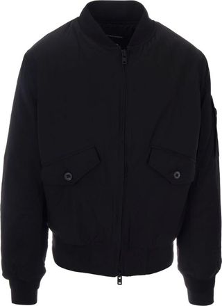 Yohji Yamamoto Bomberjack - Heren - Bomber jackets - Zwart - L - Nylon - Jassen