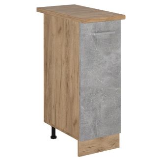 Vicco Armario De Farmacia R-line, Hormig&oacute;n, 30 Cm, Et Roble, Vicco