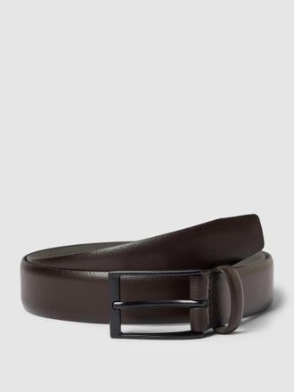 Mc Neal Ledergürtel aus echtem Leder mit Dornschließe in Dunkelbraun, Größe 100